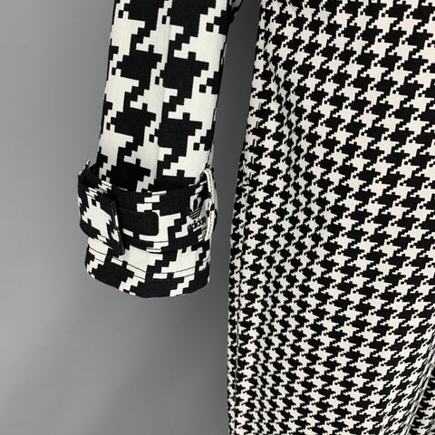 IVY PARK Size XL Black White Houndstooth Cotton Jumpsuit