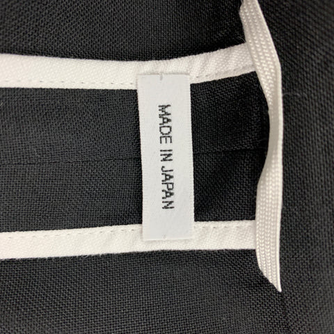 THOM BROWNE Size 38 Black Notch Lapel Sport Coat