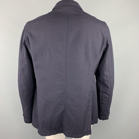 ENGINEERED GARMENTS Size 44 Navy Wool Notch Lapel Sport Coat
