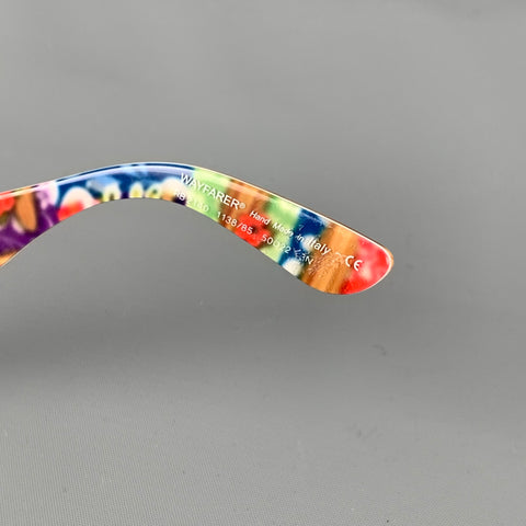 RAY-BAN Special Series Multi-Color Stripe Acetate Blend Sunglasses
