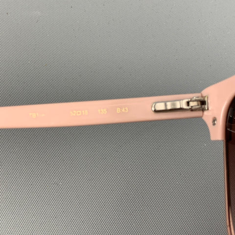 TED BAKER Brown Pink Acetate Sunglasses & Eyewear