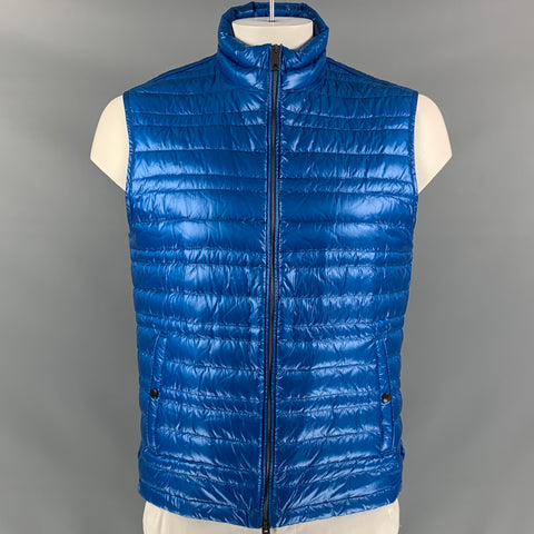 BURBERRY BRIT Chaleco Poliamida Acolchado Azul Talla L