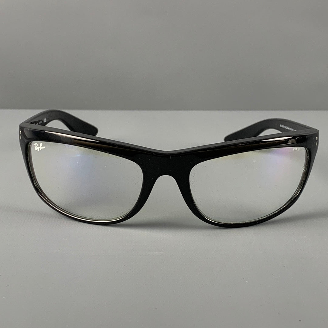 Gafas y gafas de sol de acetato negro RAY-BAN