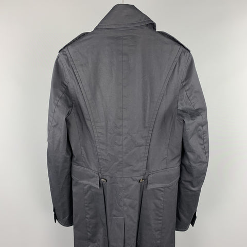 RAG & BONE Size 36 Black Cotton Double Breasted Tails Coat