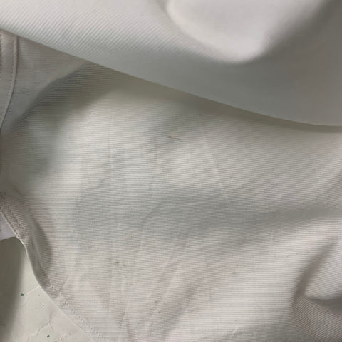 THE KOOPLES Size S White Solid Cotton Button Up Long Sleeve Shirt
