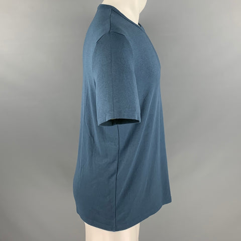 THEORY Size M Blue Modal Blend Jersey T-shirt