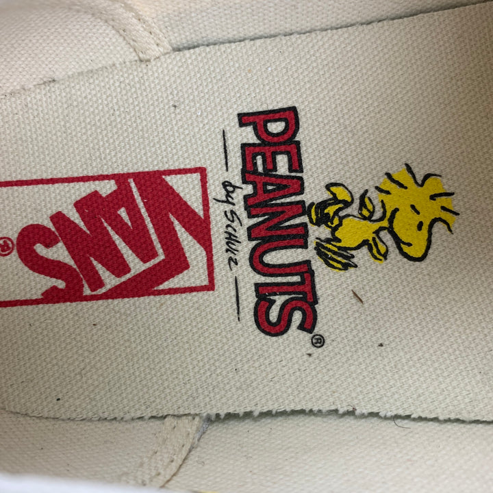 VANS x Peanuts Woodstock Size 12 Cream Yellow Print Canvas Sneakers
