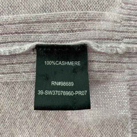 TODD SNYDER Size L Purple Cashmere Turtleneck Pullover