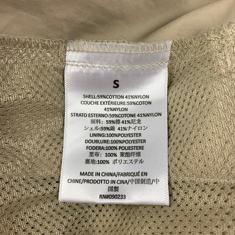 ESSENTIALS Fear Of God Size S Beige Nylon Drawstring Casual Pants