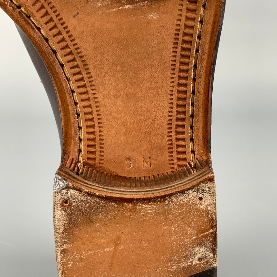 GRAVATI for WILKES BASHFORD Size 8 Brown Leather Slip On Loafers