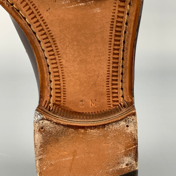 GRAVATI for WILKES BASHFORD Size 8 Brown Leather Slip On Loafers