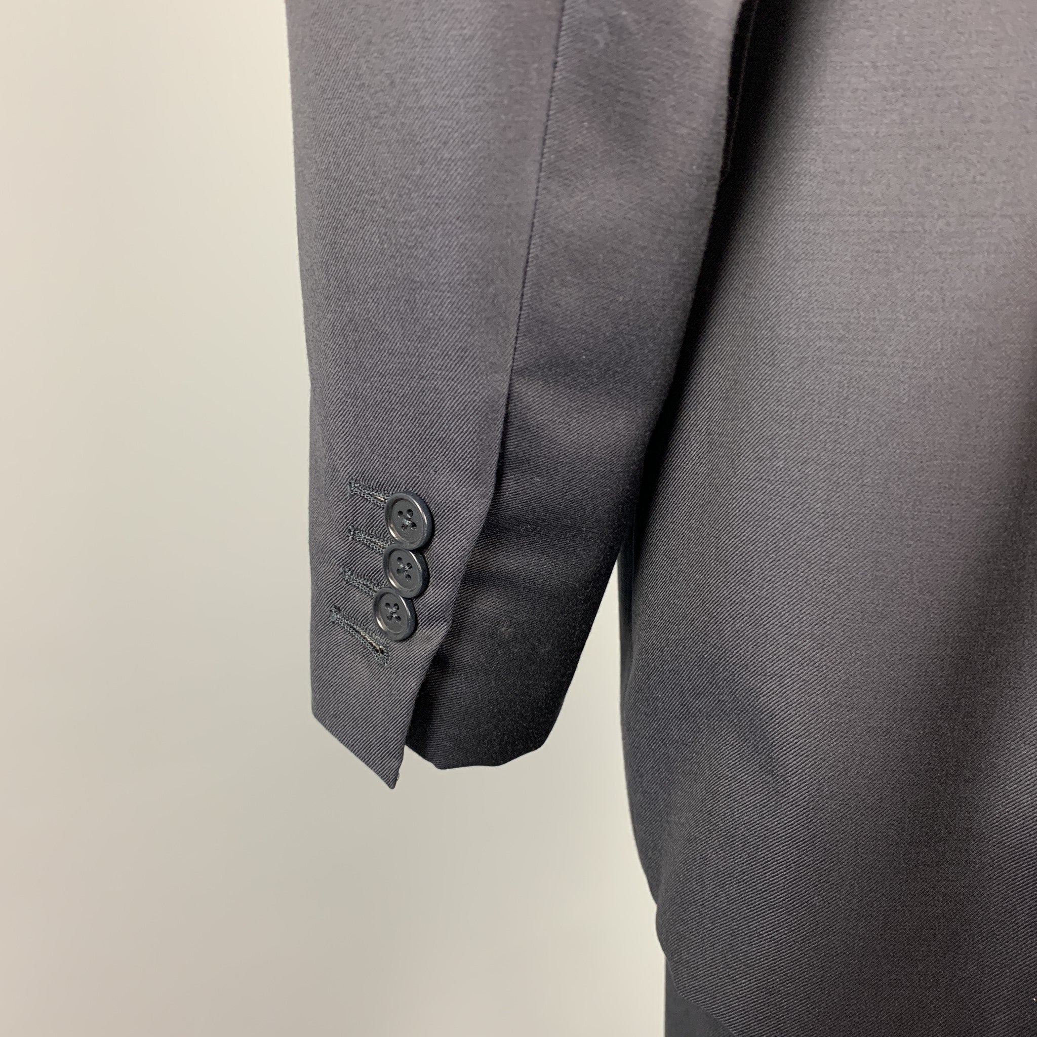 Canali notched-lapel single-breasted suit - Grey