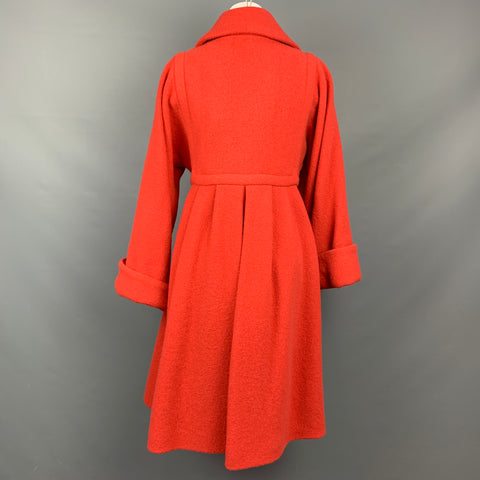 MARC by MARC JACOBS Taille S Manteau en laine texturée orange