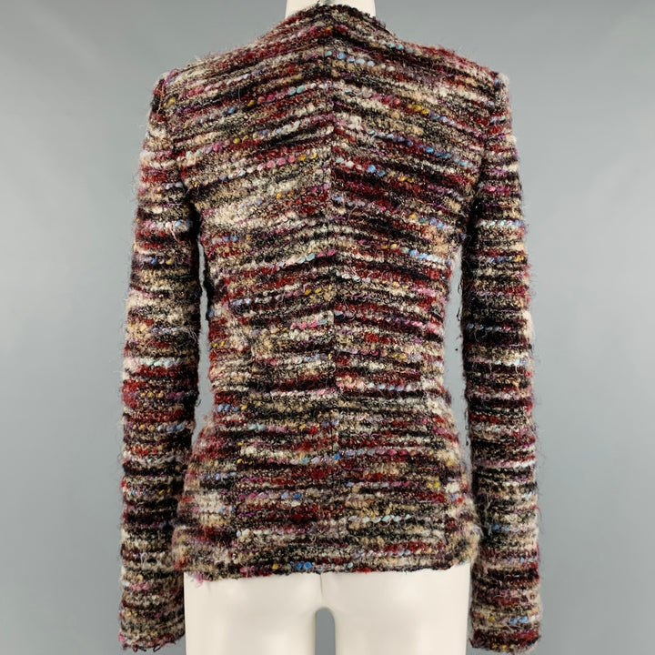 ISABEL MARANT Size 6 Multi-Color Wool Blend Boucle Jacket