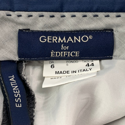 GERMANO Size 28 Grey Heather Wool Dress Pants
