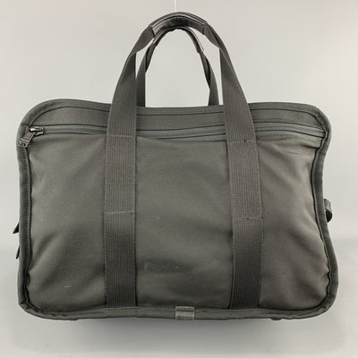 TUMI Black NylonCanvas Carry On Travel Bag
