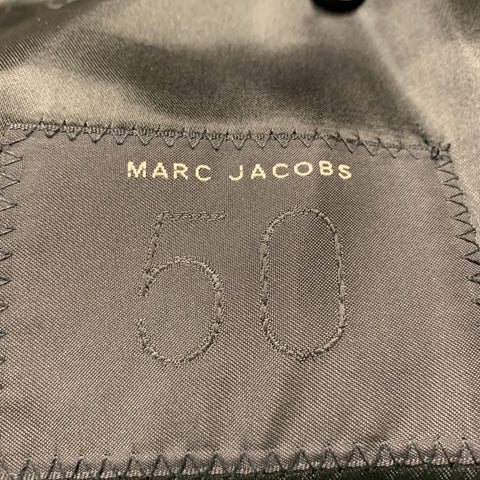MARC JACOBS Size 40 Forest Green Solid Wool Notch Lapel Sport Coat