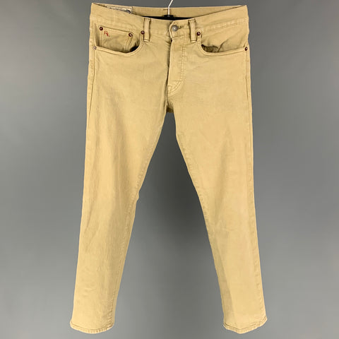 POLO by RALPH LAUREN Size 32 Khaki Cotton Jeans