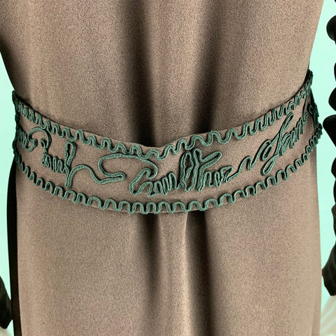 JEAN PAUL GAULTIER VINTAGE Size 8 Brown Black Polyester Blend Dress