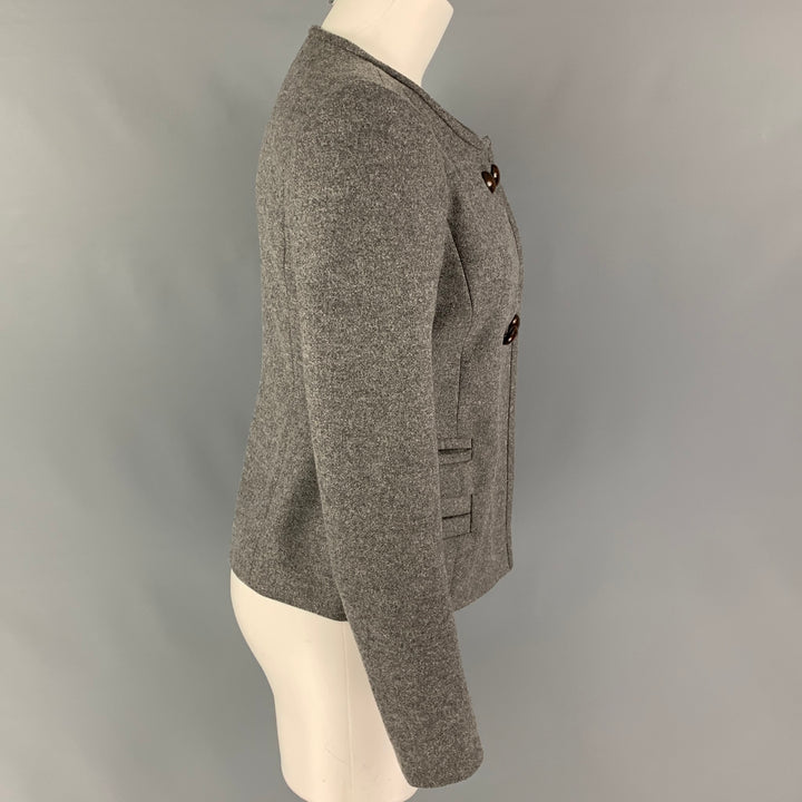ISABEL MARANT Size S Grey Wool Cashmere Heather Jacket