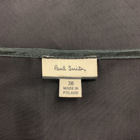 PAUL SMITH Size 2 Black See Through Polyamide Flare Petticoat