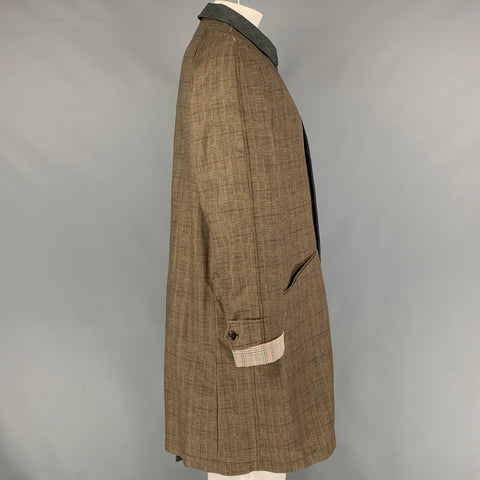 MAISON MARTIN MARGIELA x H&M  Size L Brown Slate Mixed Patterns Re- Edition Coat