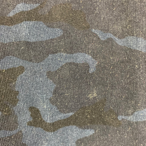 MR TURK Size 31 Navy Blue Camouflage Cotton Zip Fly Casual Pants
