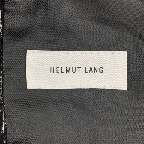 HELMUT LANG Taille M Veste camionneur en mélange de polyester noir