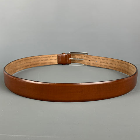 TIGER of SWEDEN Size 38 Brown Leather Belt
