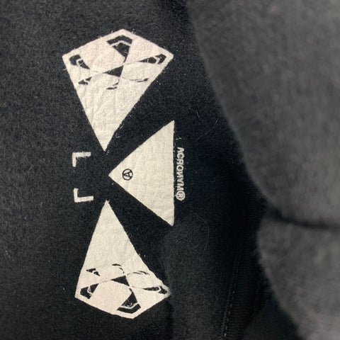 ACRONYM x GmbH Size L Black Cotton Double Front Panel S26- PR Popover Hoodie