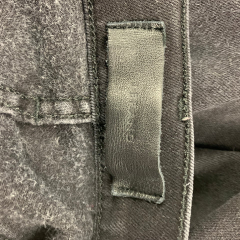 J.BRAND Talla 33 Vaqueros ajustados de algodón negro