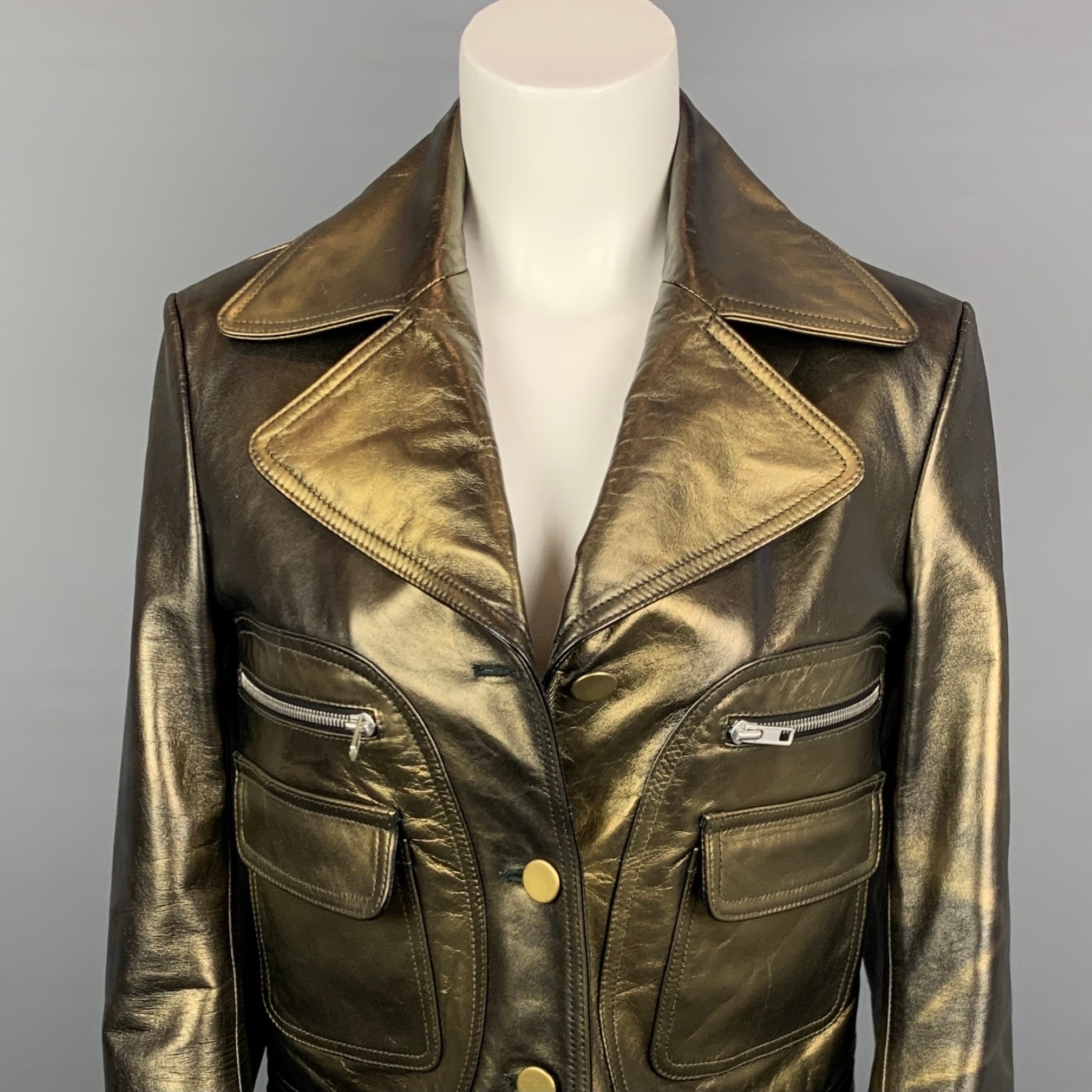 Martin margiela clearance leather jacket