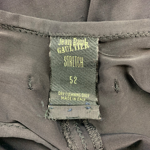Vintage JEAN PAUL GAULTIER Size 36 Black Polyamide Front Zipper Legging
