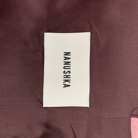 NANUSHKA F/W 19 Size 38 Rose Ramie Blend Double Breasted Sport Coat