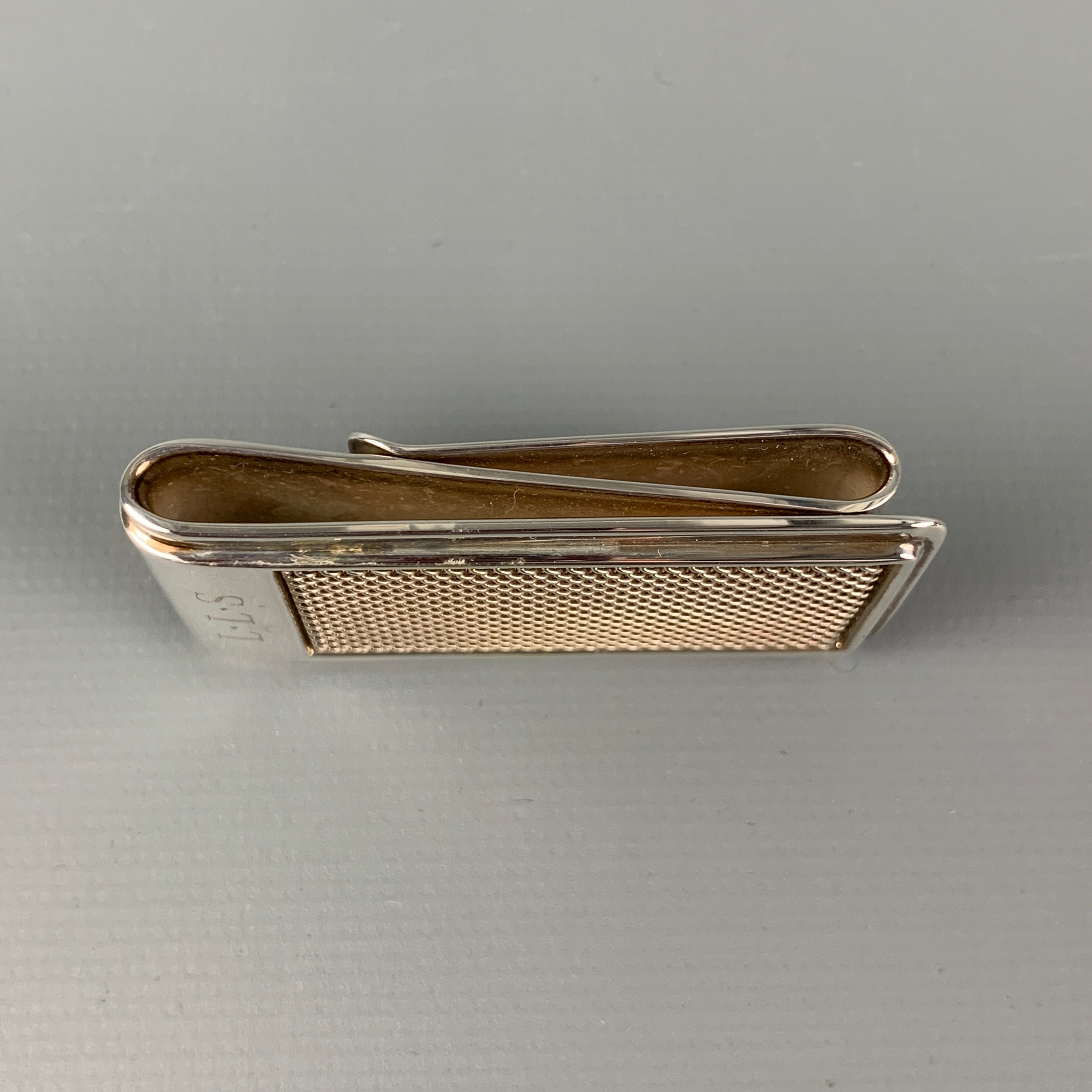 Vintage TIFFANY & CO. Diamond Point Sterling Silver Money