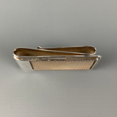 Vintage TIFFANY & CO. Diamond Point Sterling Silver Money Clip