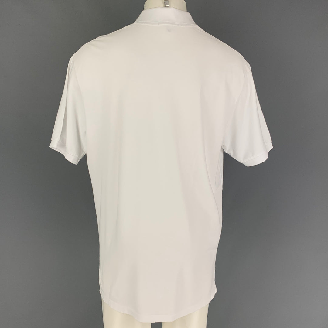 ISABEL MARANT Size S White Cotton Short Sleeve Polo