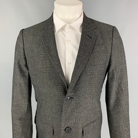 MARC by MARC JACOBS Chest Size M Charcoal Heather Wool Blend Sport Coat