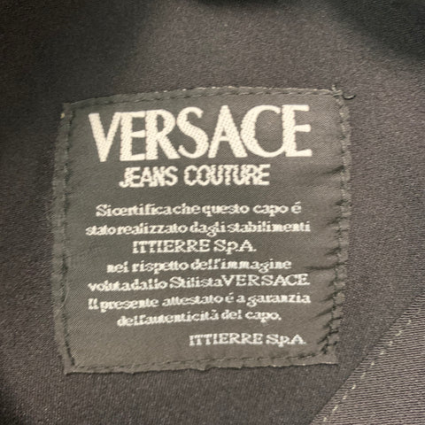 VERSACE JEANS COUTURE Size 34 Black Polyester Blend Jeans