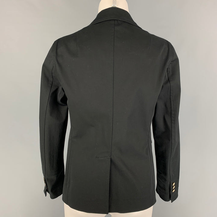 DSQUARED2 Taille 8 Blazer veste en coton noir