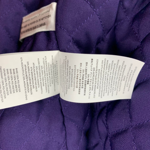 MICHAEL by MICHAEL KORS Taille XS Manteau texturé modacrylique violet