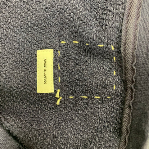 VISVIM Sudadera con cuello redondo de algodón con lavado morado talla L
