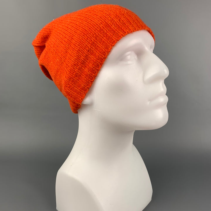 POLO by RALPH LAUREN Orange Knitted Wool Beanie