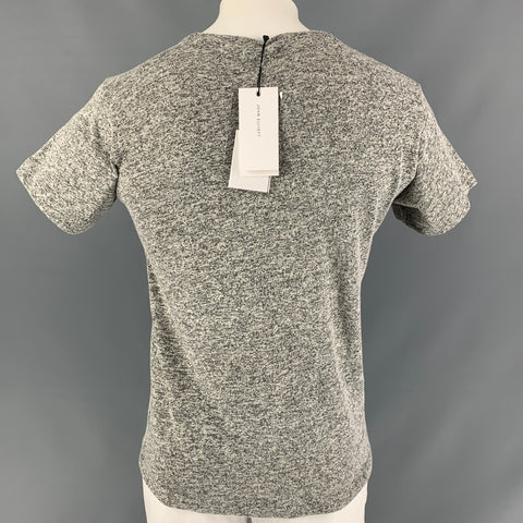 JOHN ELLIOTT Size L Grey Heather Cotton &  Polyester Short Sleeve T-shirt
