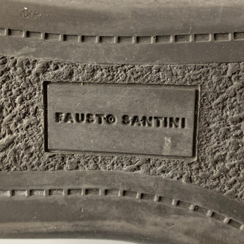 FAUSTO SANTINI Talla 8 Botas sin cordones negras