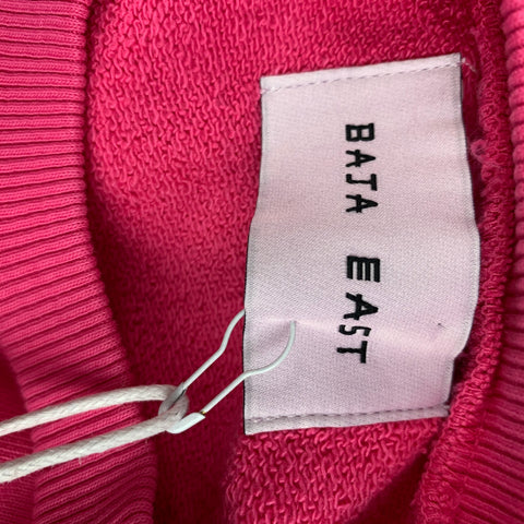 BAJA EAST Jersey corto con gráfico de algodón rosa talla S