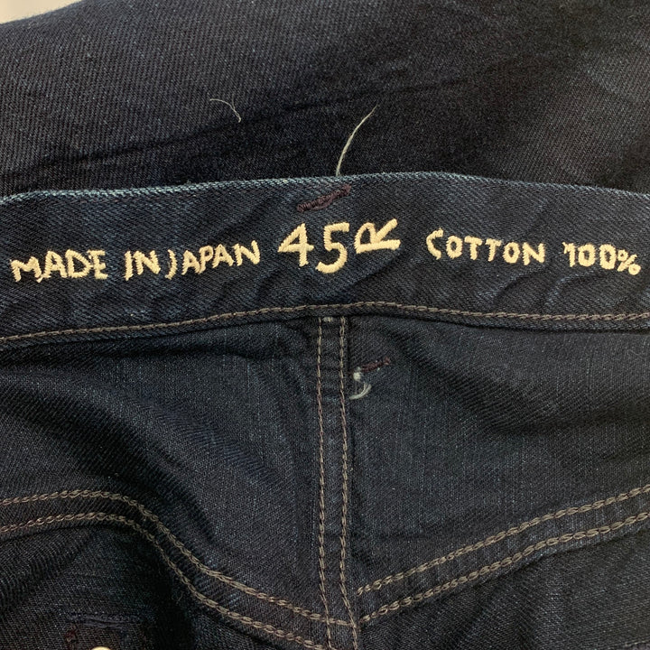 45rpm Size 36 Indigo Denim Button Fly Jeans