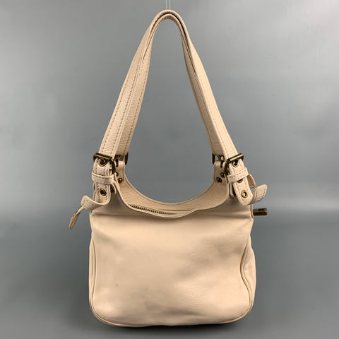 MARC JACOBS Pale Pink Leather Brass Mini Brass Handbag