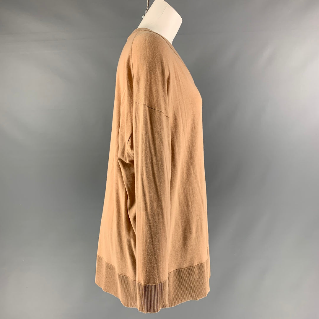 THE ROW Jersey extragrande de lana color camel Talla XS
