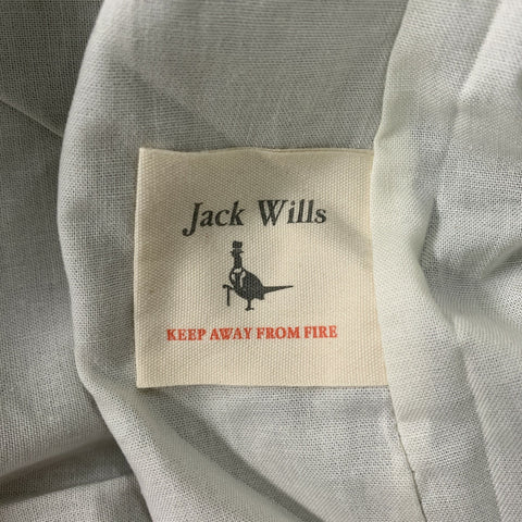 JACK WILLS Taille S Veste coupe-vent en coton et nylon uni bleu marine